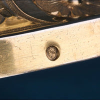 Calice Baroque Ancien Et Patène En Argent Doré 1836