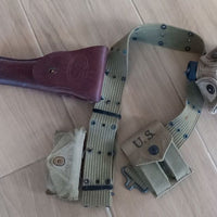 original Ensemble complet d'équipement militaire américain de la Seconde Guerre mondiale