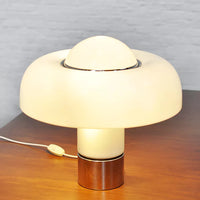 Lampe de table Brumbury Luigi Massoni pour Harvey Guzzini Italie, années 1970