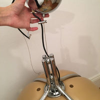 Suspension GAE AULENTI originale - modèle Quadrifoglio - années 70
