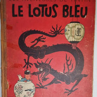 Livre Le Lotus Bleu Tintin