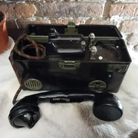 Ancien téléphone militaire