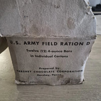 Lot de 12 rations type d us ww2
