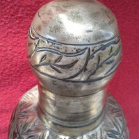 Ancien shaker à cocktail en argent sterling