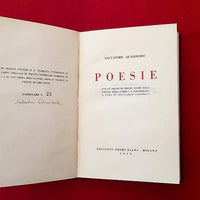 Salvatore Quasimodo Poésie