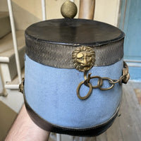 Casque kepi shako chasseur à cheval