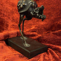 Lampe à huile en bronze