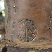 Paire de brodequins français modèle 41