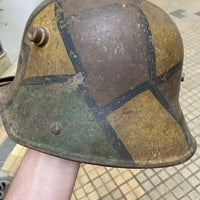 Casque allemand mod.16 camouflé tortue