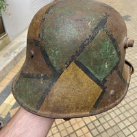 Casque allemand mod.16 camouflé tortue