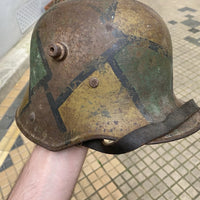 Casque allemand mod.16 camouflé tortue