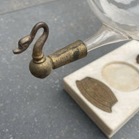 Cafetière ancienne en verre
