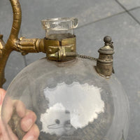 Cafetière ancienne en verre