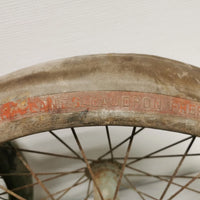 Paire de roues avion aéroplane caudron frères