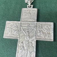 Croix ancienne en argent massif