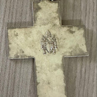 Croix ancienne en argent massif