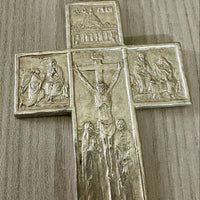 Croix ancienne en argent massif