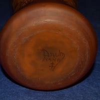 Vase Daum pièce d'exception de la manufacture lorraine