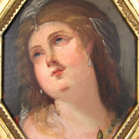 Peinture à l'huile Successeur de Guido Reni (1575-1642) Cléopâtre