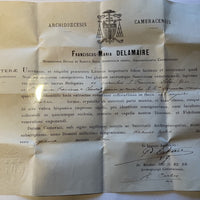 Grand ostensoir avec reliques du XVIIIe siècle