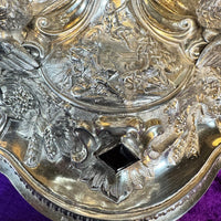 Ciboire en argent, modèle cathédrale