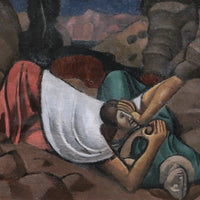 Tableau art moderne abel caïn bible