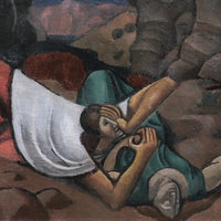 Tableau art moderne abel caïn bible