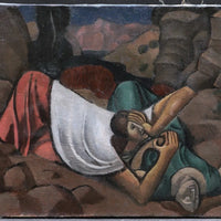 Tableau art moderne abel caïn bible