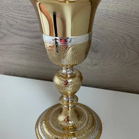 Calice épiscopal en bronze de la fin du XVIIIe siècle