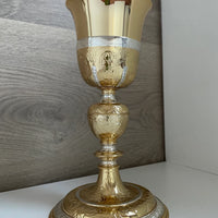 Calice épiscopal en bronze de la fin du XVIIIe siècle