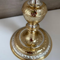 Calice épiscopal en bronze de la fin du XVIIIe siècle