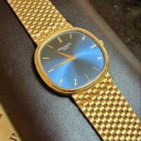 Montre Patek Philippe Ellipse Jumbo en or jaune 18 carats