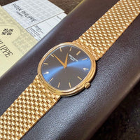 Montre Patek Philippe Ellipse Jumbo en or jaune 18 carats
