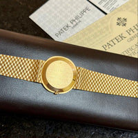 Montre Patek Philippe Ellipse Jumbo en or jaune 18 carats