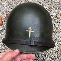 Ancien casque complet armée de libération
