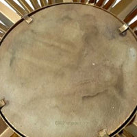 Grand miroir soleil vintage signé Chaty Vallauris