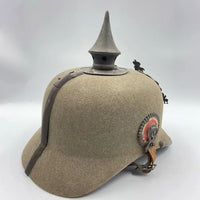 Casque à pointe Prussien en feutre pickelhaube
