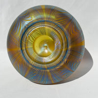 Vase vintage bohème irisé