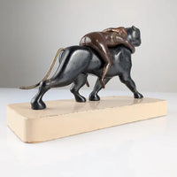 Sculpture Ariane et la Panthère 1920