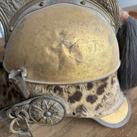 Casque militaire modèle 1858 d'officier de dragon