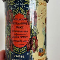 Boite publicitaire chocolat menier
