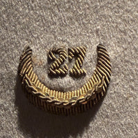 Képi du 27e régiment de tirailleurs algériens (27e RTA), marqué goudal