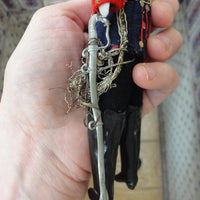 Antique poupée officier soldat