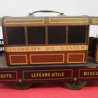 Boîte à biscuit vintage lefebvre