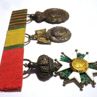 Médaille militaire sainte hélène empire napoléon argent or