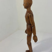 Mannequin ancien d'artiste articulé en bois