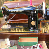 Machine à coudre vintage singer 201k