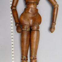 Mannequin d'artiste en bois féminin
