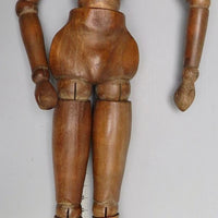 Mannequin d'artiste en bois féminin