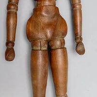 Mannequin d'artiste en bois féminin